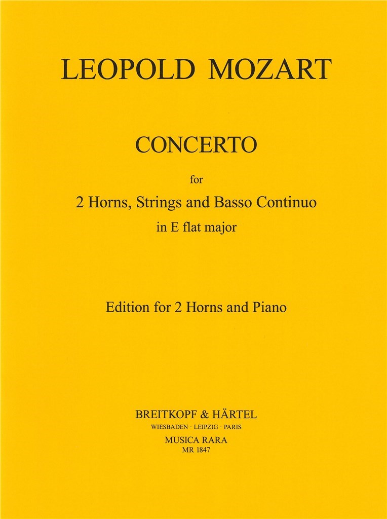 Concerto in Es für 2 Hörner